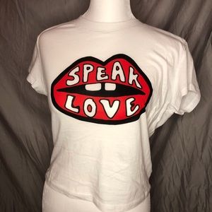 Speak love t-shirt